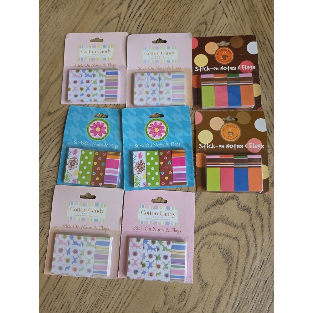 Stick On Flags Index Page Markers Variety Lot Of 8 Packs 1700 Pieces New